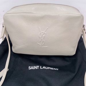 Ivory Saint Laurent (YSL) Crossbody Bag